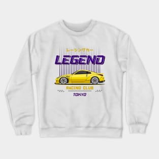 Midnight Racer yellow 350 Z JDM Crewneck Sweatshirt